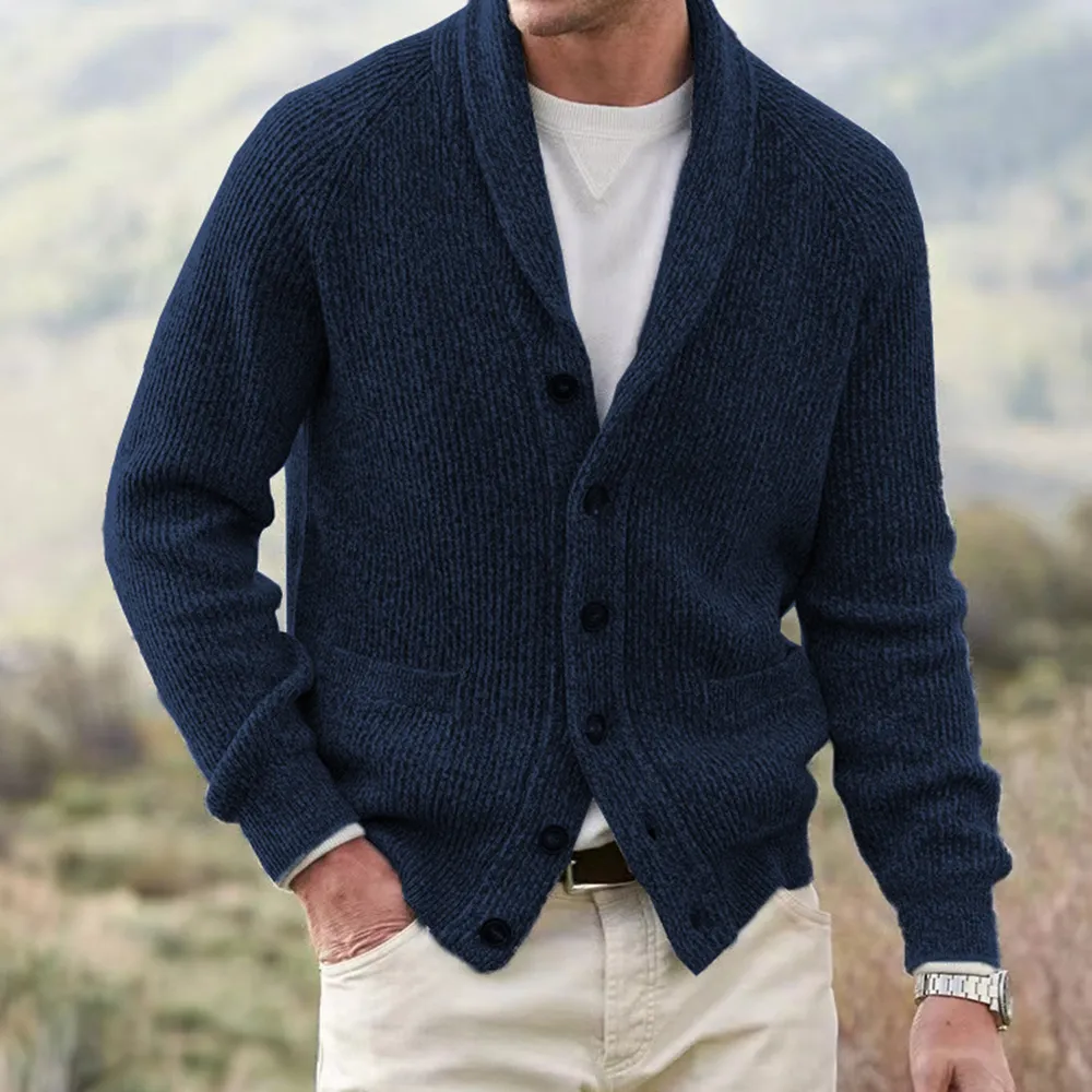 MEN'S CASUAL WARM CARDIGAN SWEATER COAT