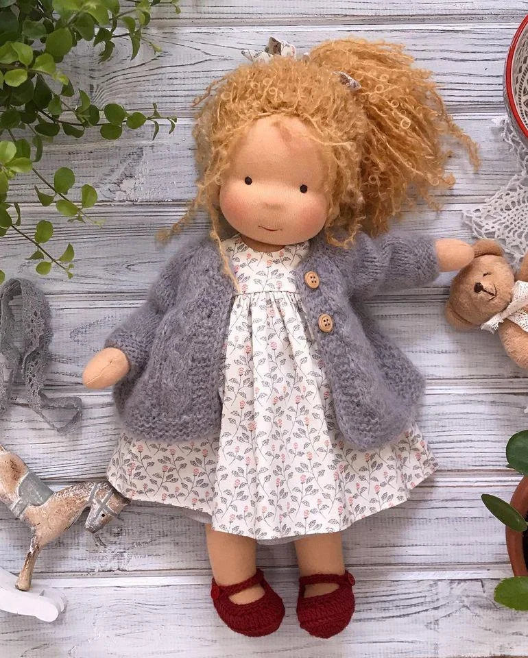 Handmade Waldorf Doll - Katie