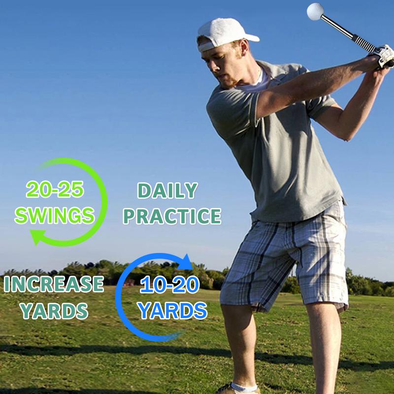 Product Introduction of Arttodo Telescopic club, Retractable Golf Swing Training Aid, Click Sound Stick Trainer,  Golf Warm Up, Grip, Strength, Tempo Training Aids, Golf Gift 0