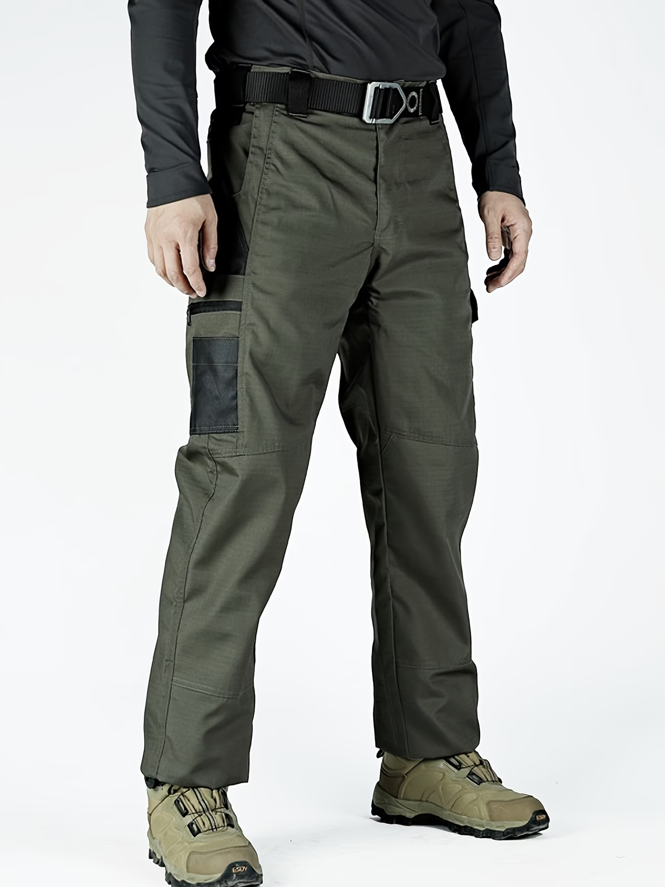 Men's Tactical Cargo Pants | Durable Multi-Pocket Work Pants for Outdoor, Construction, Hiking & Trekking