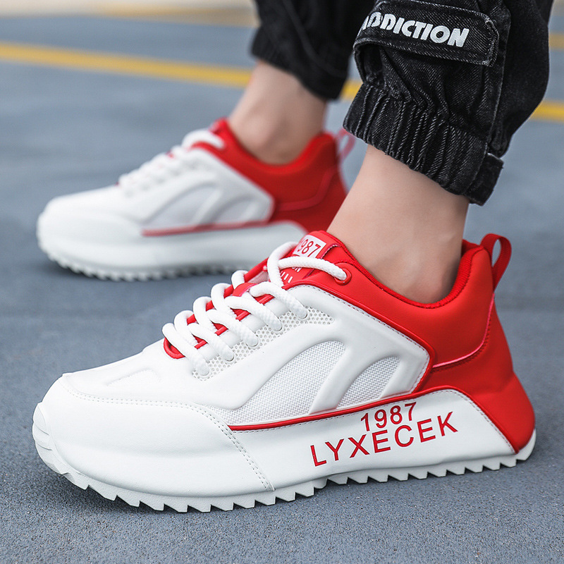 2024 new casual, versatile and personalized thick-soled fashionable sports shoes for men