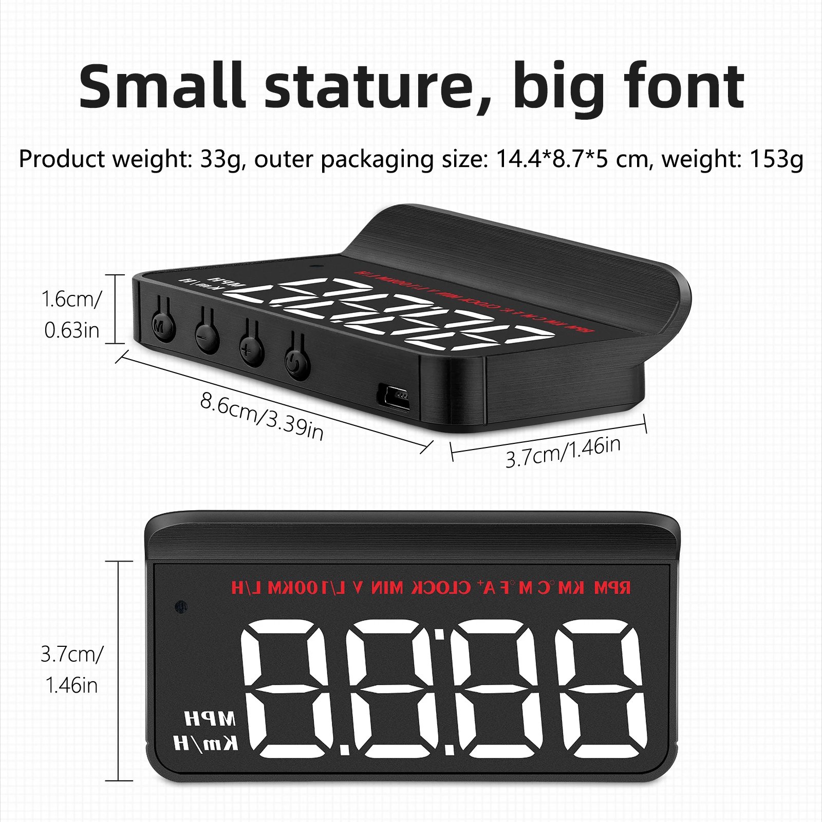 🎁Sale-48% OFF - Car Portable Speed Monitor