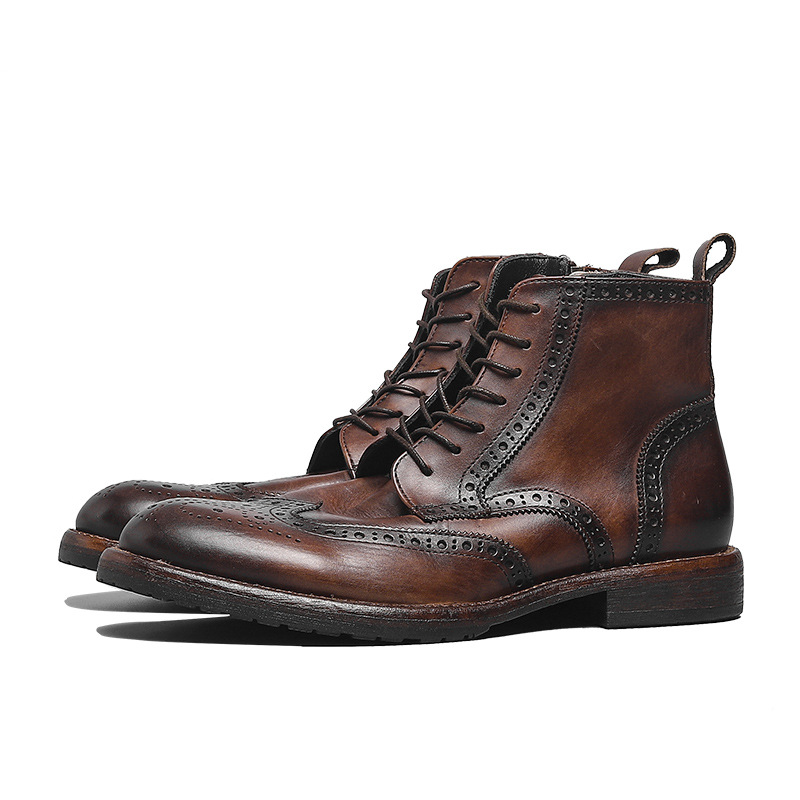 Cowhide Brogue Engraving-Zittor
