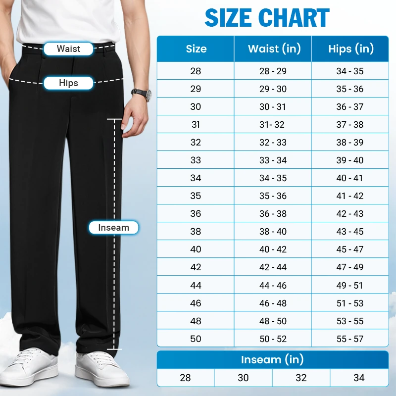 LAST DAY 70% OFF - Super Stretch Ice Silk Comfort Everyday Pants