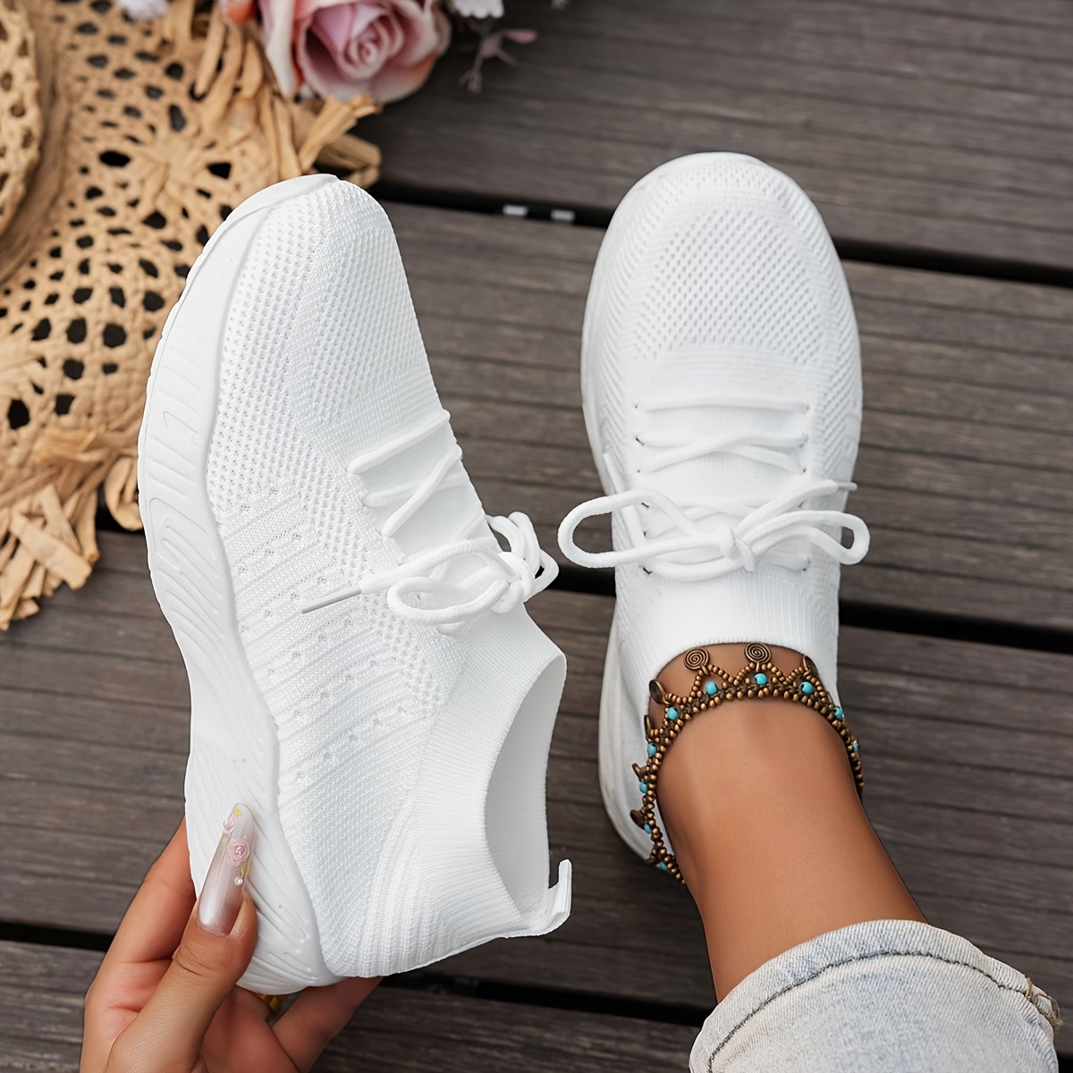 [Copy]💥Last Day 49% OFF -Women's Woven Orthopedic Breathable Soft Sole Shoes