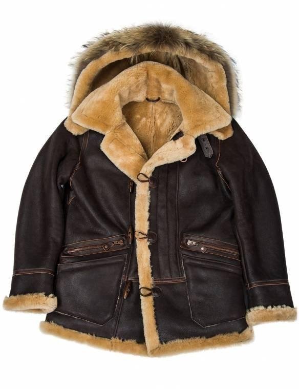 JACKET PILOT FROM SHEEPSKIN B-7 ARCTIC PARKA ART.208[FREE SHIPPING TODAY]