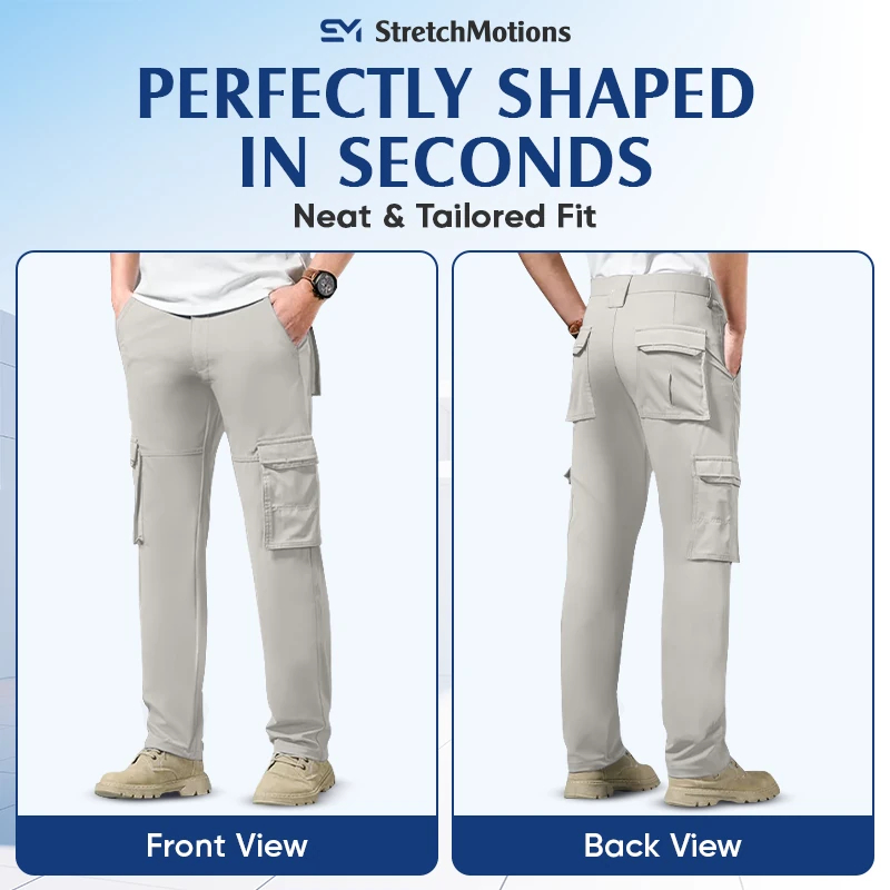 Super Stretch Ice-Silk Comfort Cargo Pants
