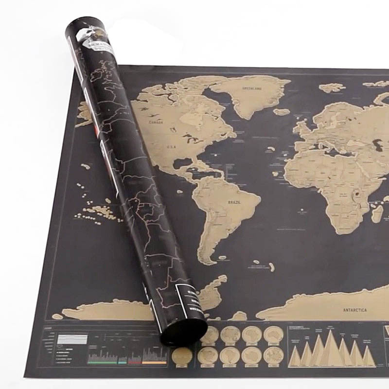 🔥LAST DAY 60% OFF🔥Scratch Map of the World-FREE SHIPPING