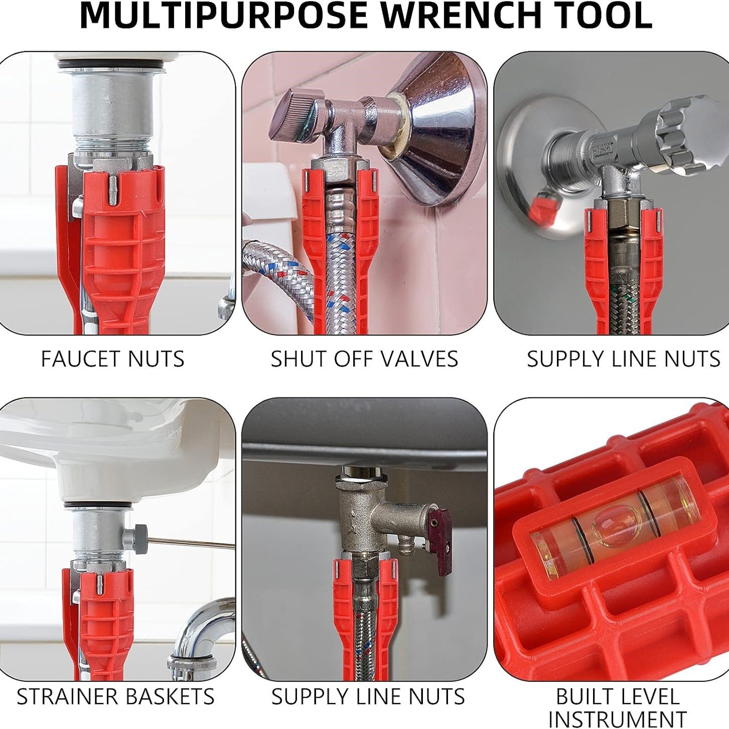 Multifunctional Wrench Plumbing Tool