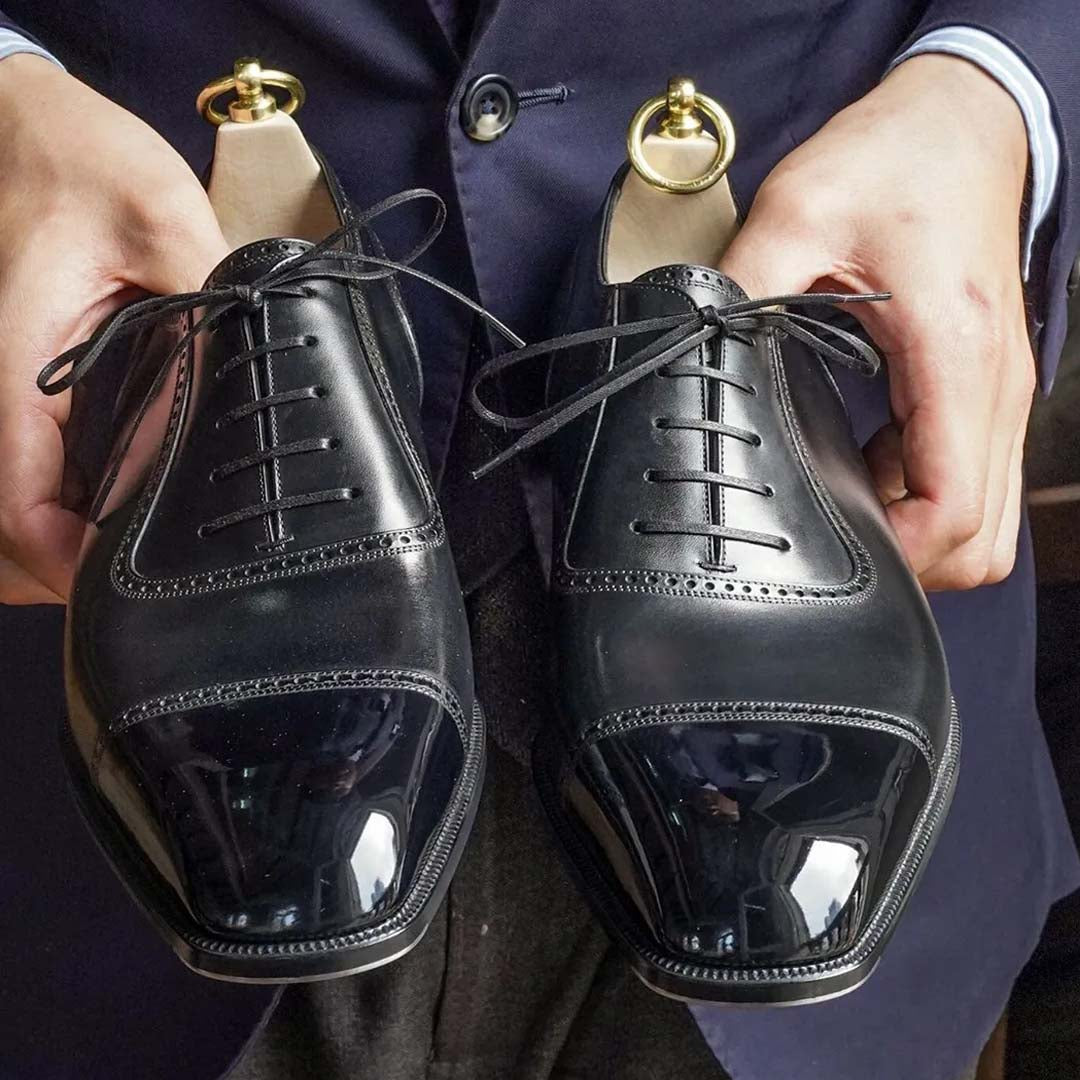 men's classic lace-up shoes-Zittor