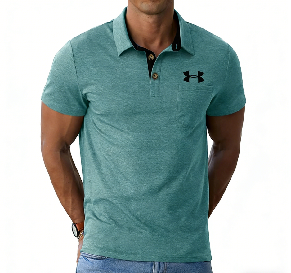 [Copy]Polo Republica Men's Tipped Polo Shirt