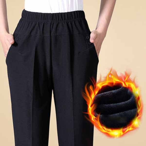 🔥Hot Sale🔥Women’s Stylish Plush Straight-leg Pants