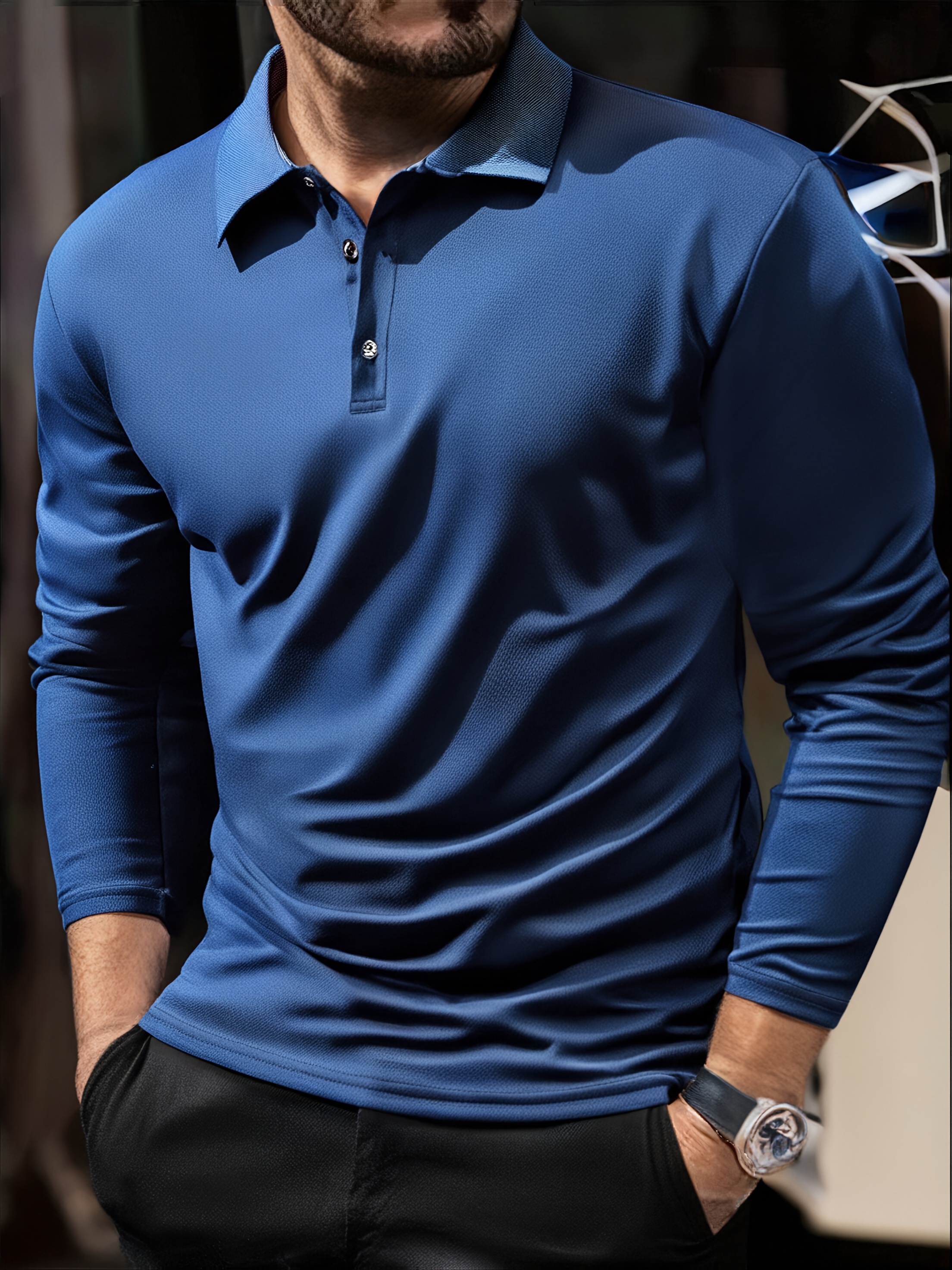 Men's Casual Comfortable Classic Polo Shirts