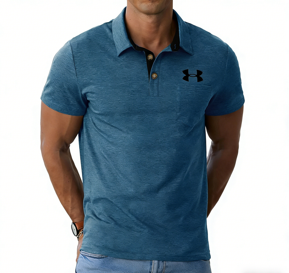[Copy]Polo Republica Men's Tipped Polo Shirt