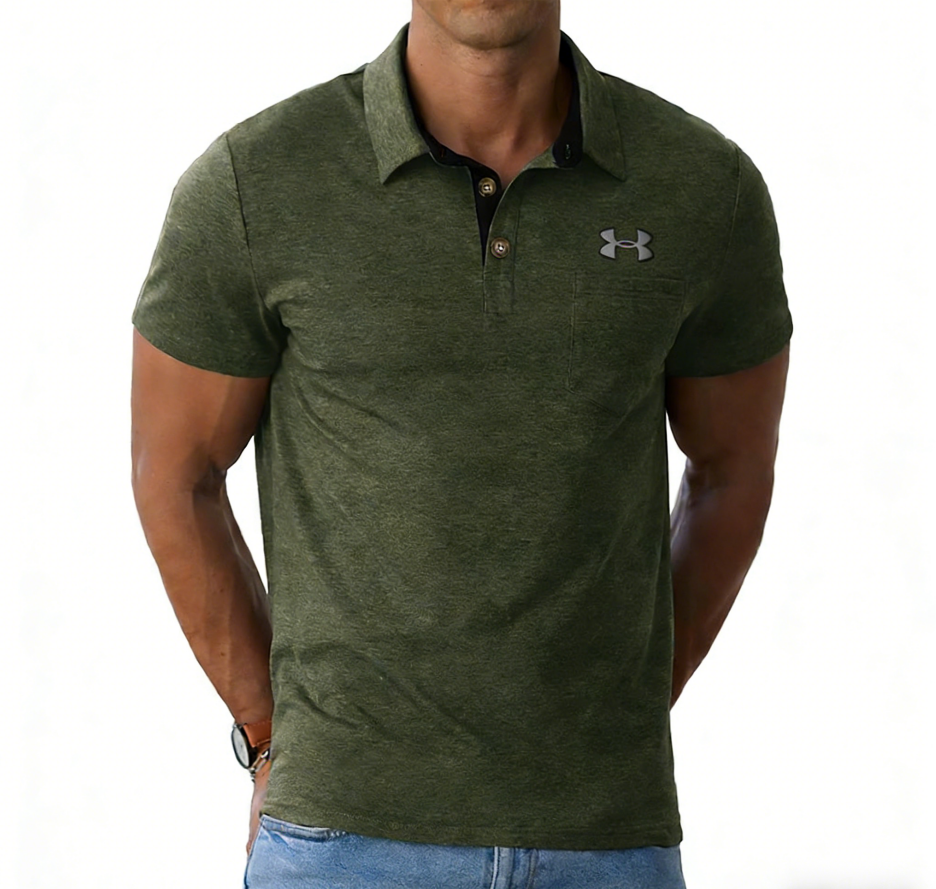 [Copy]Polo Republica Men's Tipped Polo Shirt