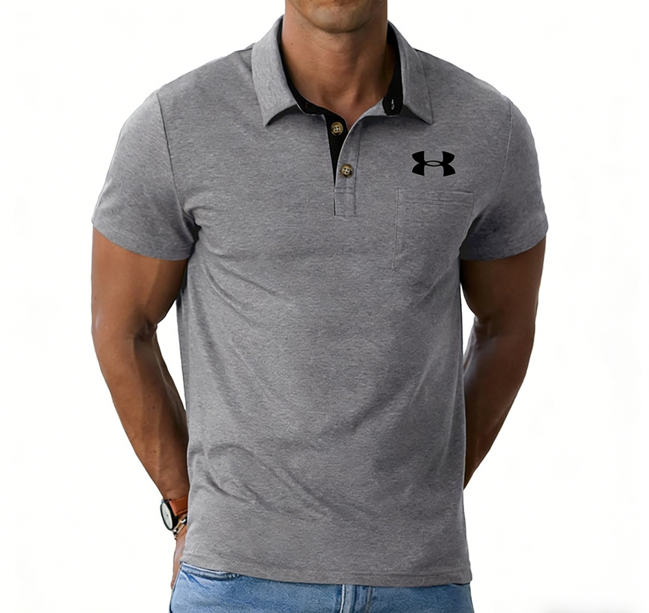 [Copy]Polo Republica Men's Tipped Polo Shirt
