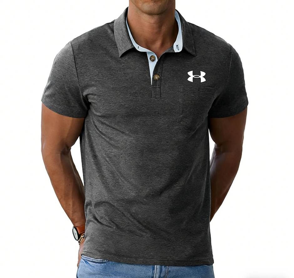 [Copy]Polo Republica Men's Tipped Polo Shirt
