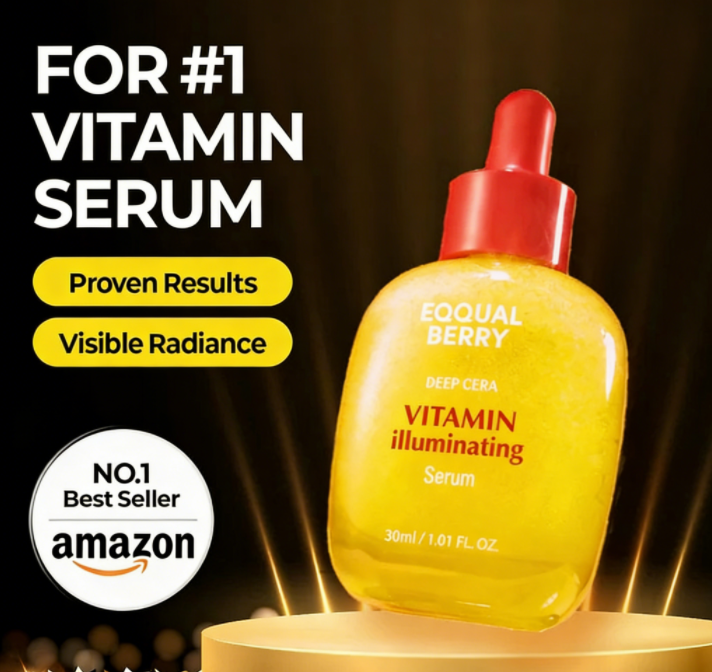 Vitamin Illuminating Serum | Niacinamide 4% + Brightening Vitamin C Face Serum with Hyaluronic Acid & Vitamin E | Dark Spot, Uneven Tone Care | Korean Skincare