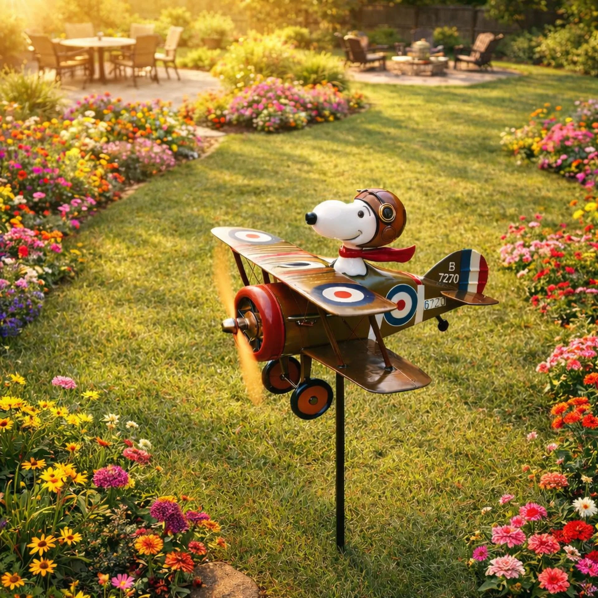 🔥LAST DAY - 50% OFF🎁 Pilot SNPY Garden Windmill