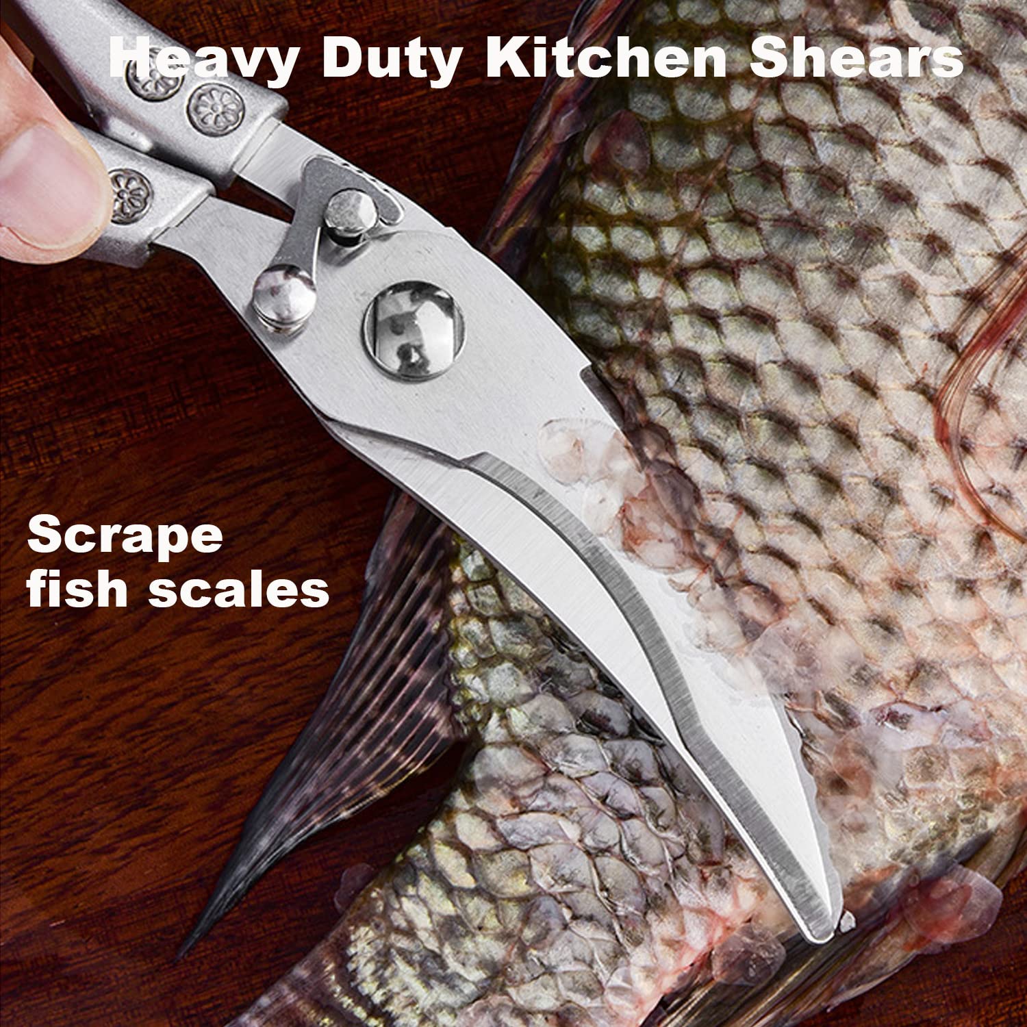 Steel Pro™ All in 1 Stainless Kitchen Scissors