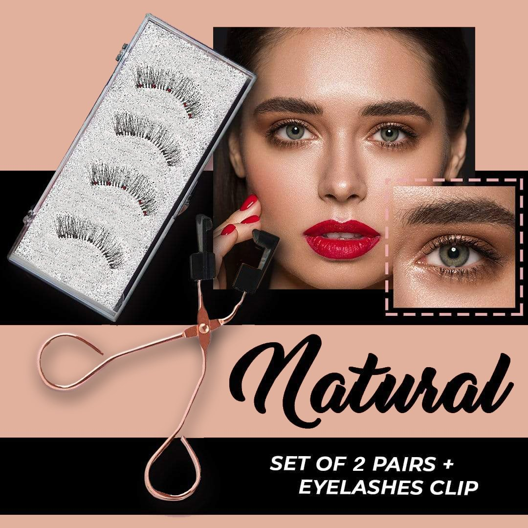 #5. Reusable Magnetic Eyelashes and Eyelash Curler Kit