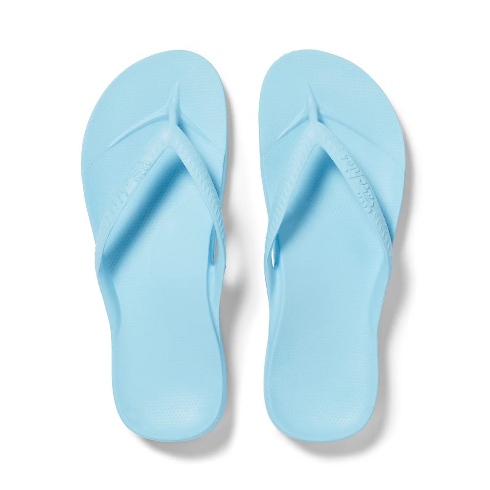 Arch Support Flip Flops - Classic - White