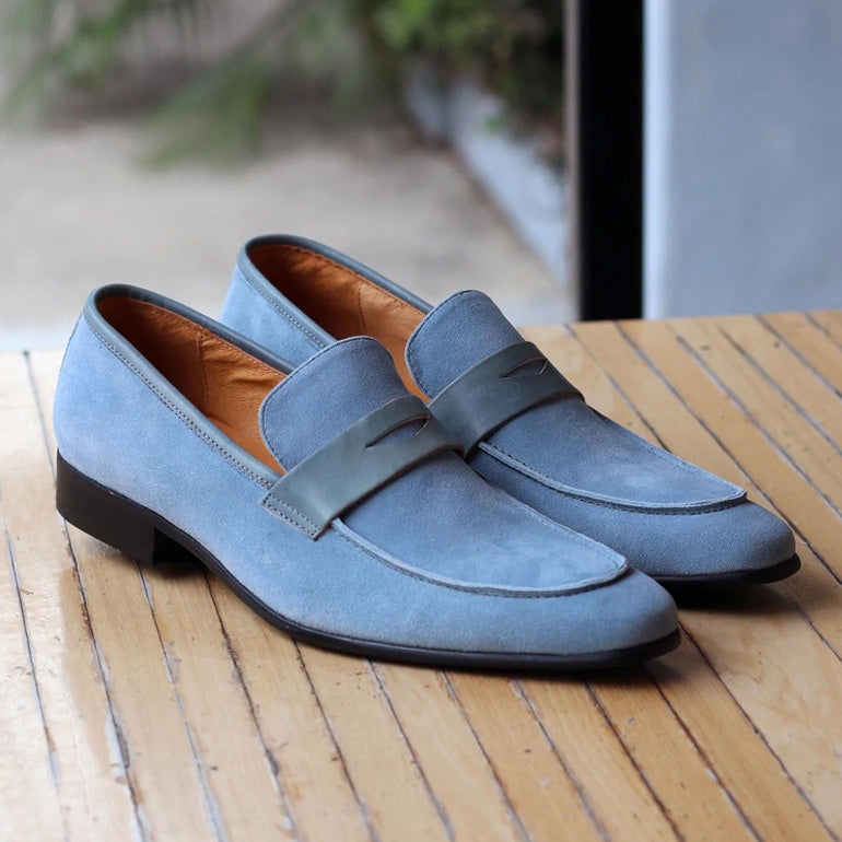 2022 Suede Men's Loafers-Zittor