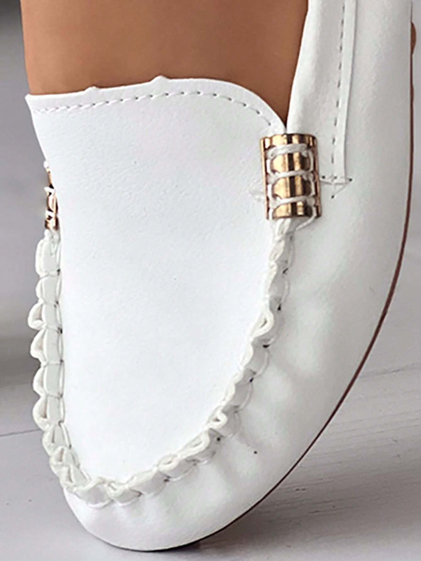 Women's Denim Flat Loafers