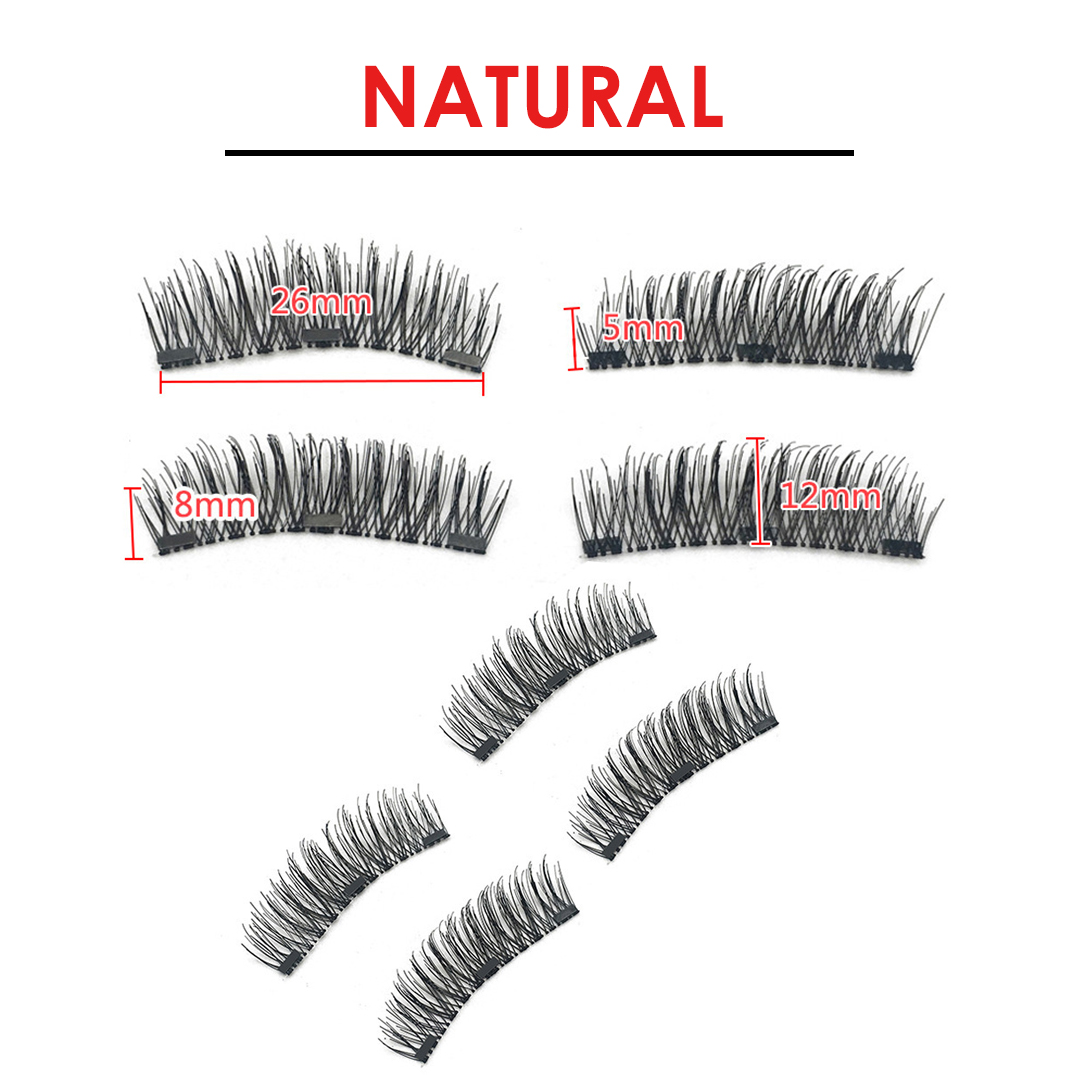 #5. Reusable Magnetic Eyelashes and Eyelash Curler Kit