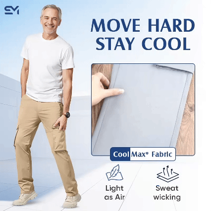 Super Stretch Ice-Silk Comfort Cargo Pants