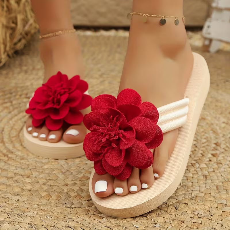 🎁Summer Promotion 50% OFF🎁2026 New Fashion Thong Wedge Women Sandals
