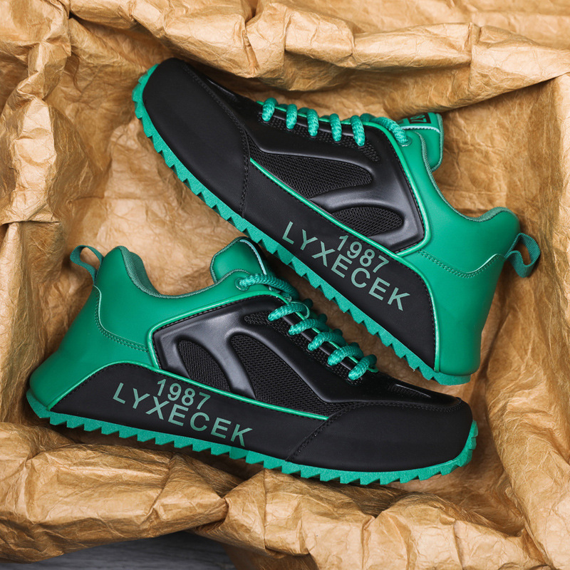 2024 new casual, versatile and personalized thick-soled fashionable sports shoes for men