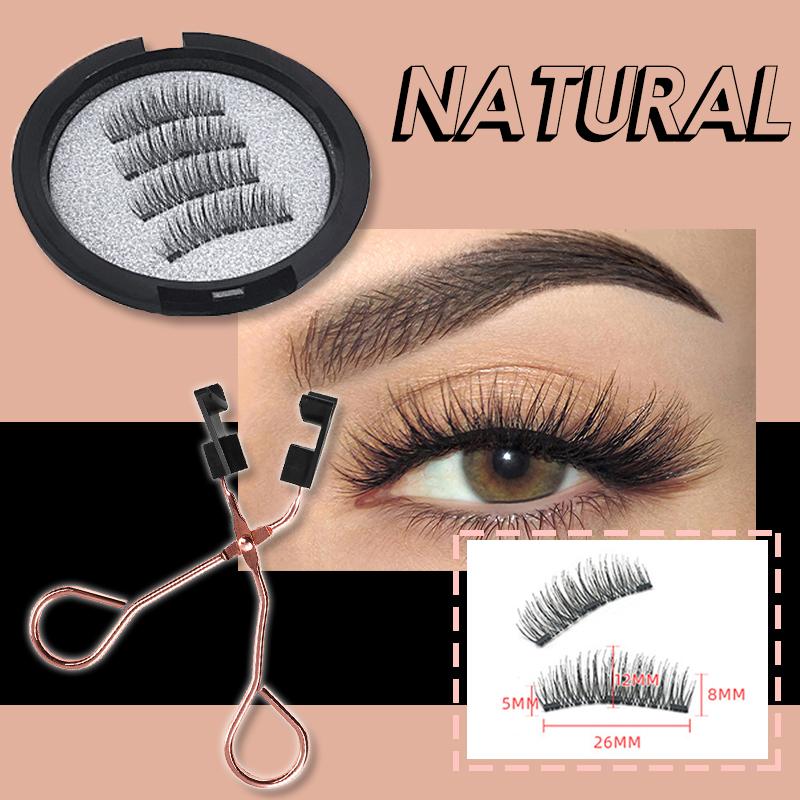 2023 Newest Soft Magnet Technology  Reusable 8D Quantum Magnetic Eyelashes-Free Shipping