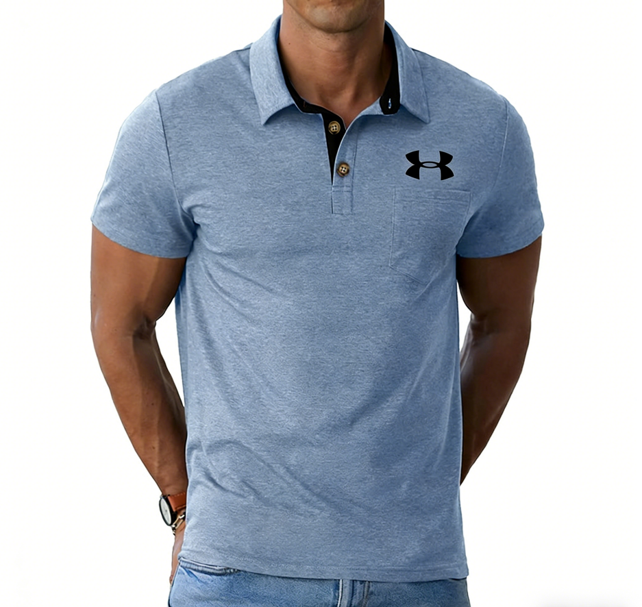 [Copy]Polo Republica Men's Tipped Polo Shirt