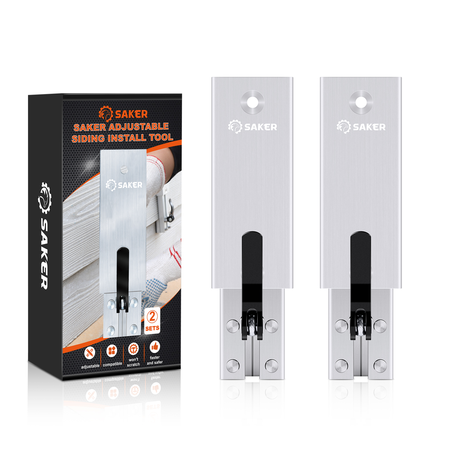 Saker Adjustable Siding Install Tool
