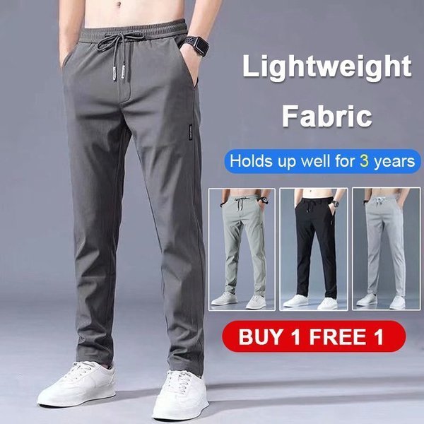 Last Day Promotion 49% OFF-- Men‘s Fast Dry Stretch Pants BUY 1 GET 1 FREE(2 pcs)