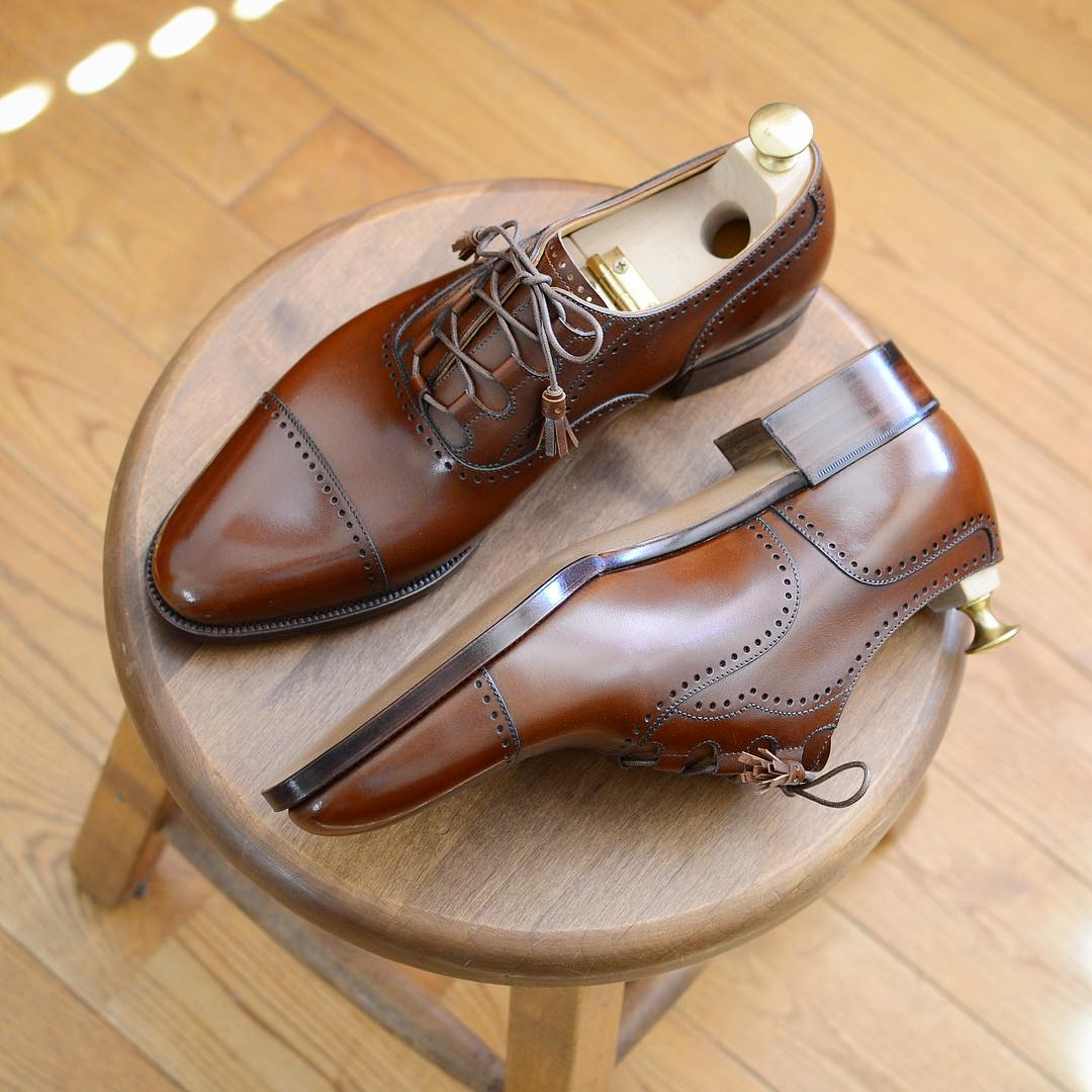 Brown Comfortable Men's Dress Shoes-Zittor