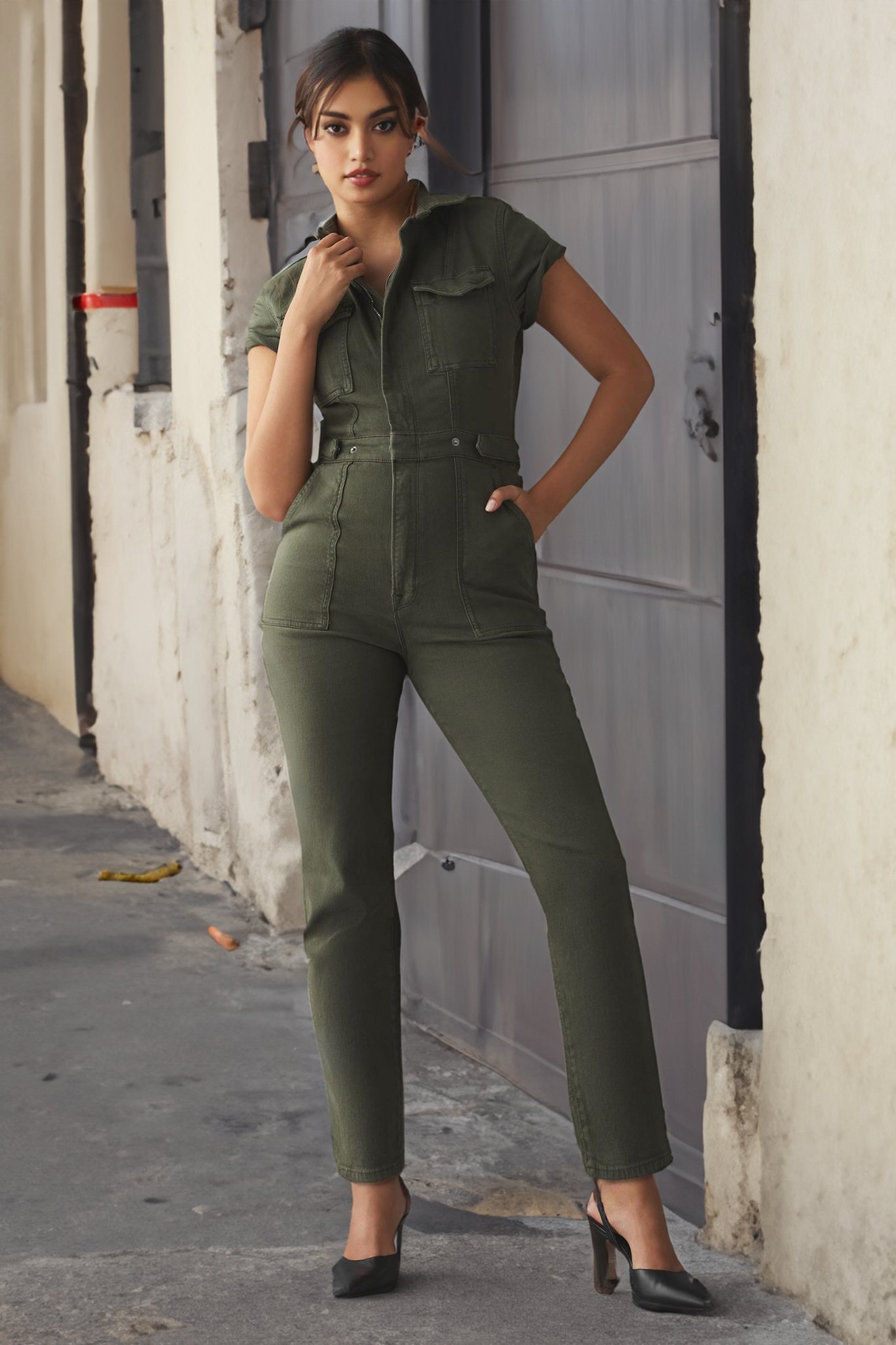 🔥LAST DAY 60% OFF🔥Fashion Denim Jumpsuit-FREE SHIPPING