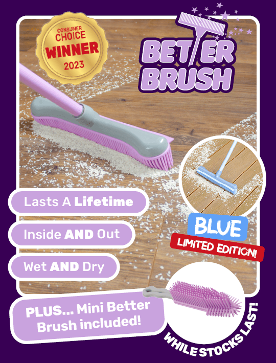 The humble broom has not changed design in over 80 years