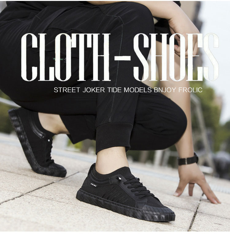 Men's Breathable Canvas Causal Shoes