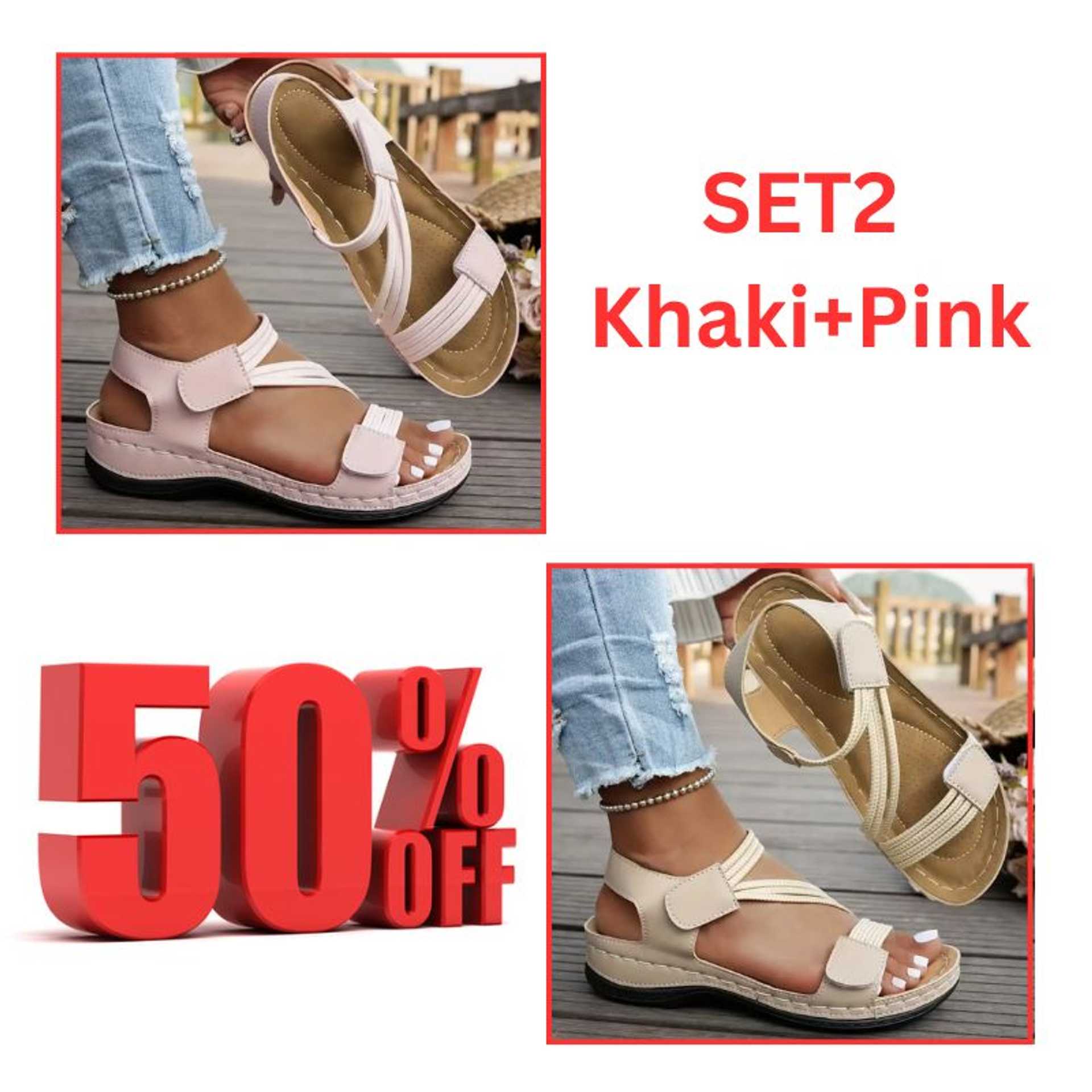 🔥Last Day 60% OFF - Orthopedic Slide Sport Sandals ( Buy 2 free shipping)