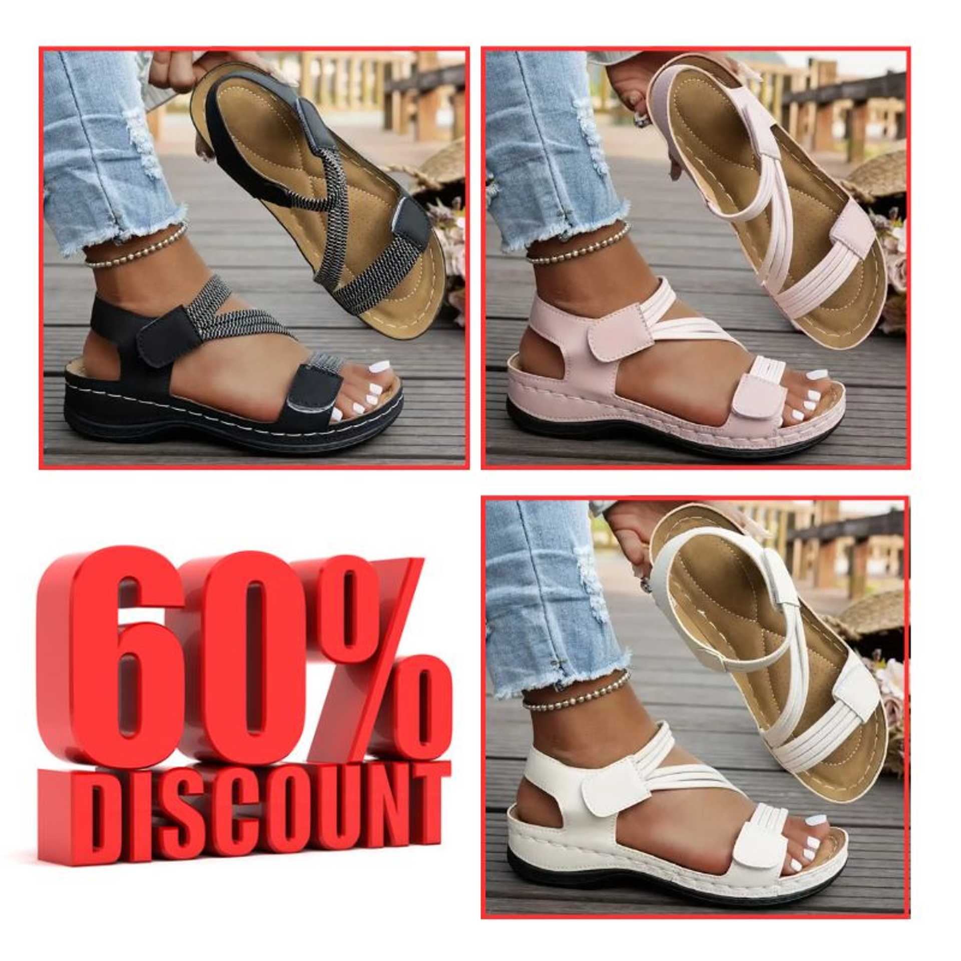 🔥Last Day 60% OFF - Orthopedic Slide Sport Sandals ( Buy 2 free shipping)