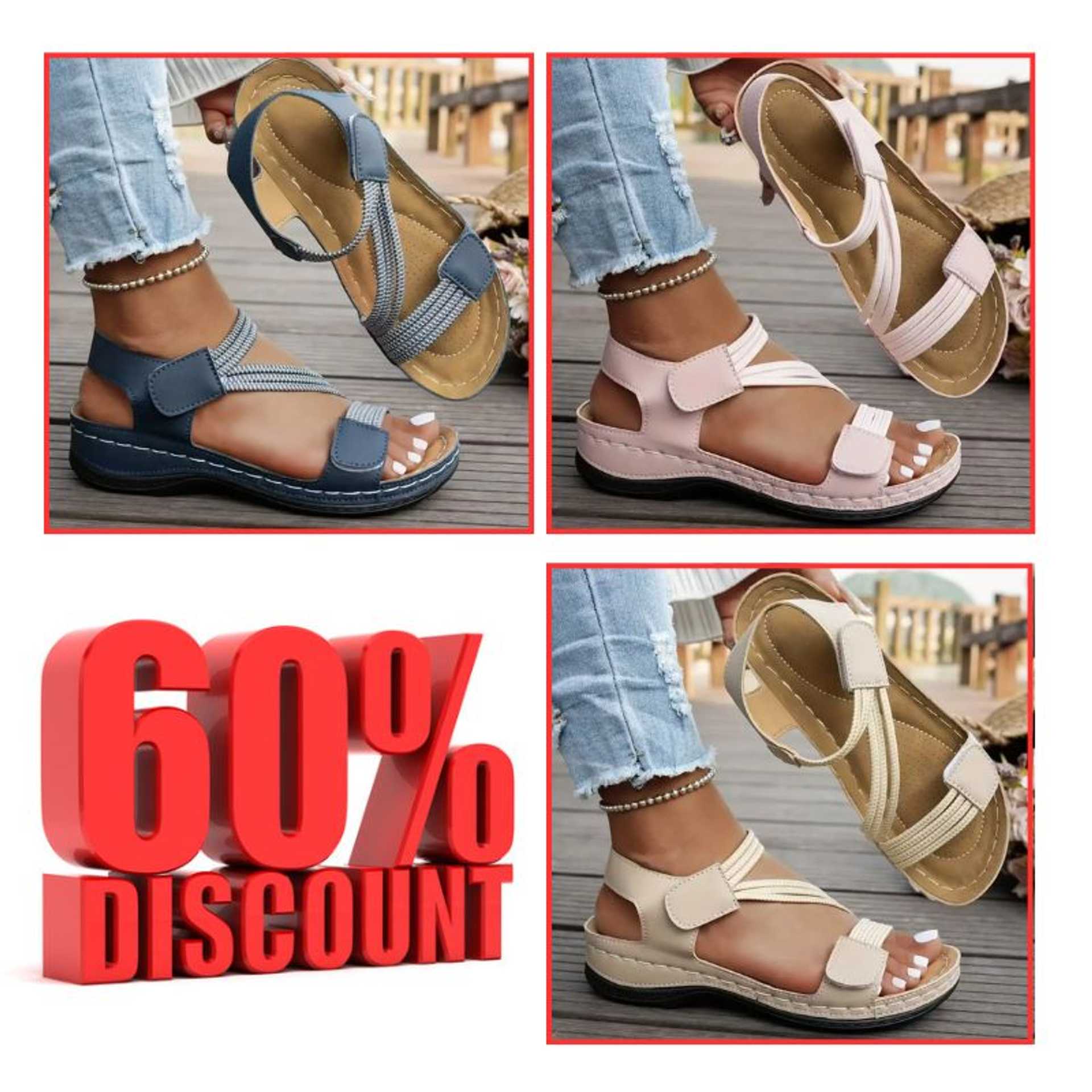 🔥Last Day 60% OFF - Orthopedic Slide Sport Sandals ( Buy 2 free shipping)