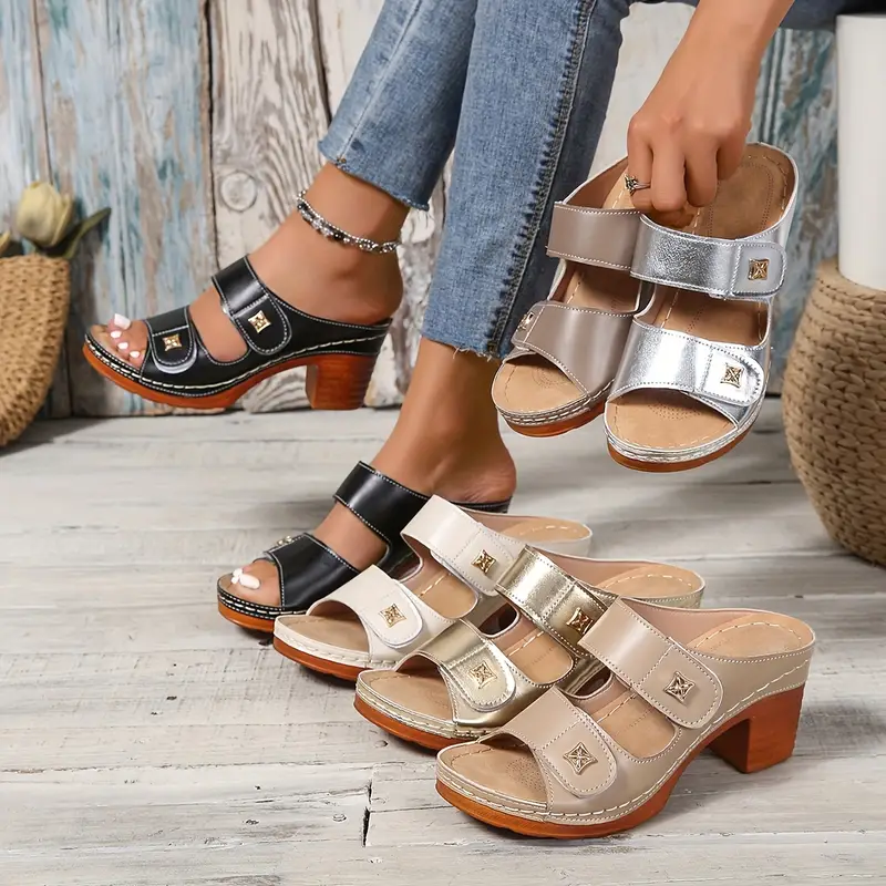 🎁Summer Promotion 50% OFF🎁2025 New Women's Solid Color Stylish Sandals