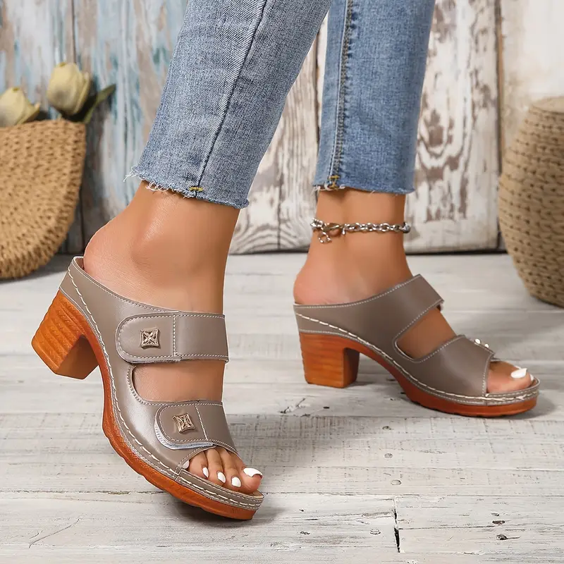 🎁Summer Promotion 50% OFF🎁2025 New Women's Solid Color Stylish Sandals