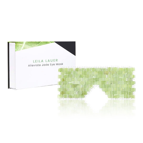 LeilaLauer Alleviate Jade Eye Mask