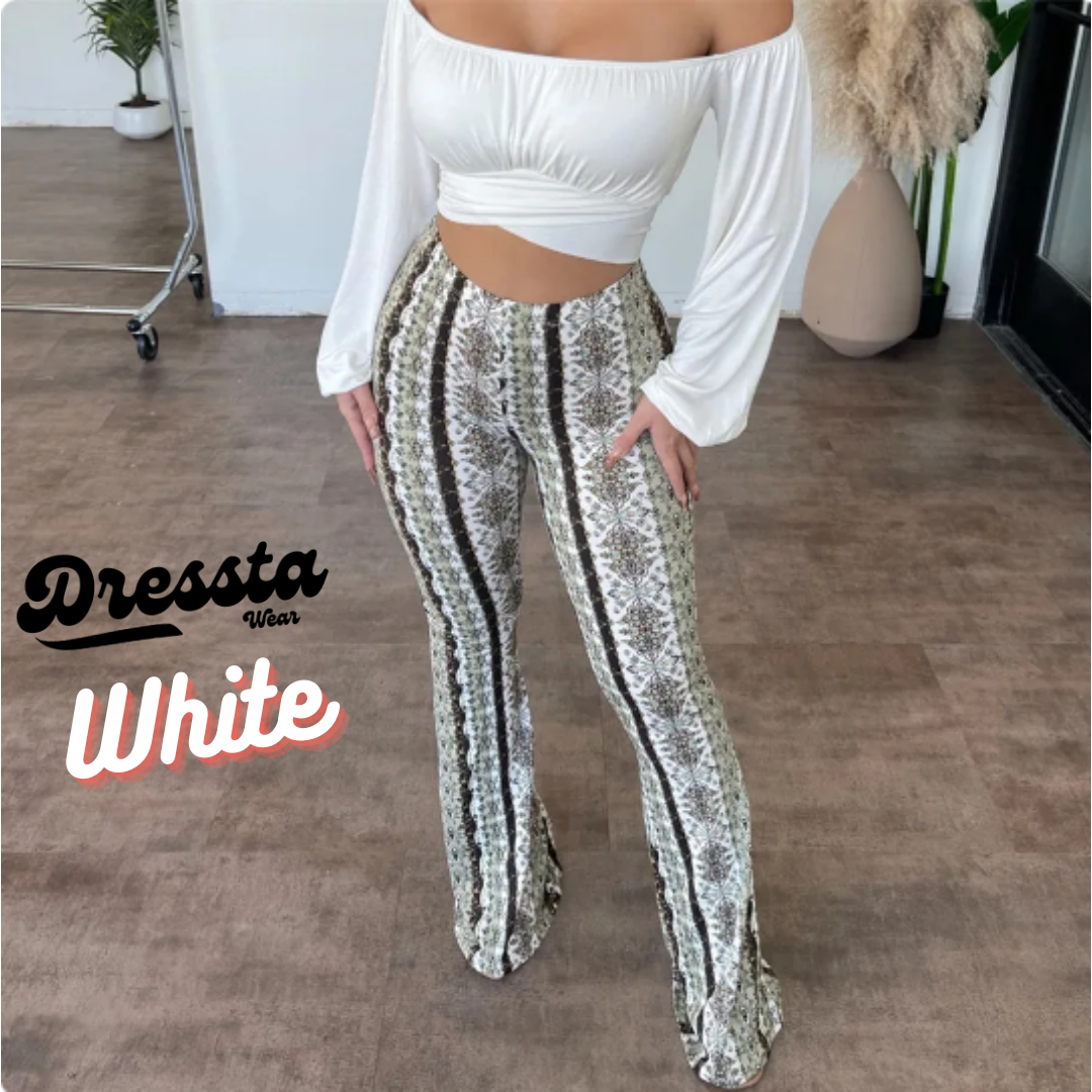 Viral High Waisted Flare Pants