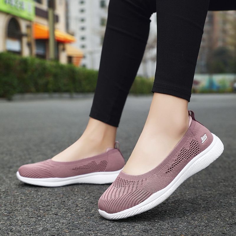 💥US BEST SELLERS -Women's Woven Orthopedic Breathable Soft Sole Shoes