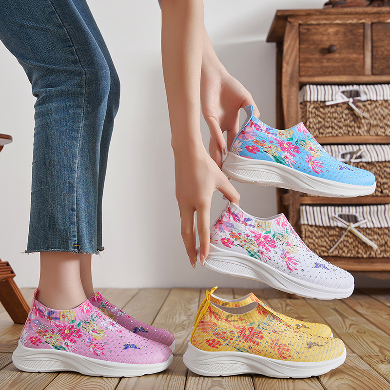 Women's Comfortable Orthopedic Mesh Walk Shoes