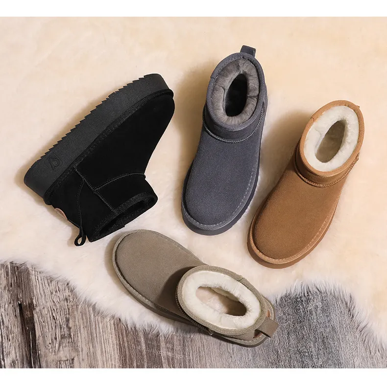 Women's platform thick-soled short-tube non-slip